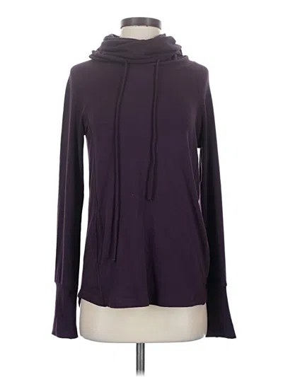 Pre-owned Pink Clover Long Sleeve Turtleneck In Purple