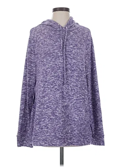 Pre-owned Pink Clover Pullover Hoodie In Purple