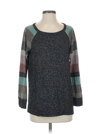 Pre-owned Pink Clover Pullover Sweater In Black