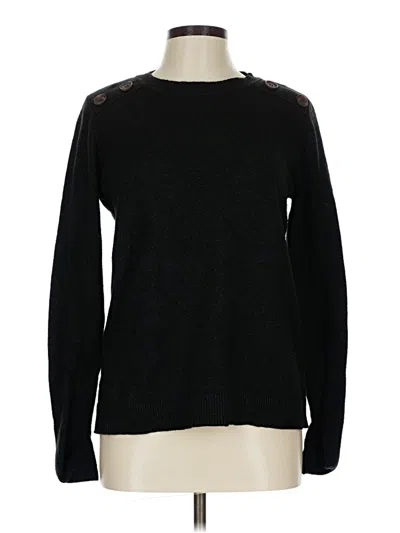 Pre-owned Pink Clover Pullover Sweater In Black