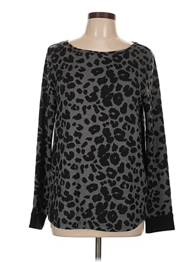 Pre-owned Pink Clover Pullover Sweater In Black