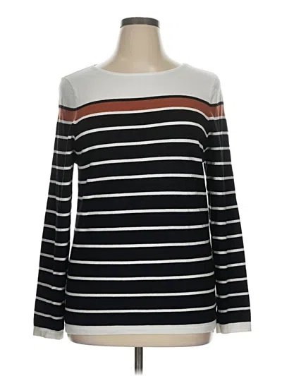 Pre-owned Pink Clover Pullover Sweater In Black