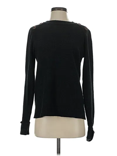 Pre-owned Pink Clover Pullover Sweater In Black