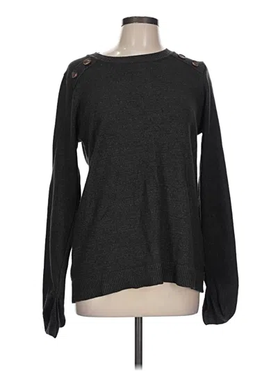Pre-owned Pink Clover Pullover Sweater In Black