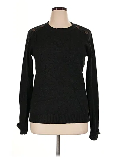 Pre-owned Pink Clover Pullover Sweater In Black