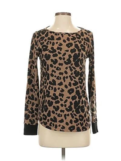 Pre-owned Pink Clover Pullover Sweater In Brown