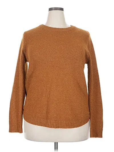 Pre-owned Pink Clover Pullover Sweater In Brown