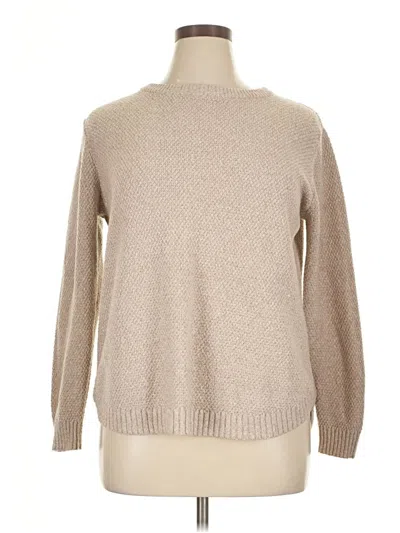 Pre-owned Pink Clover Pullover Sweater In Brown