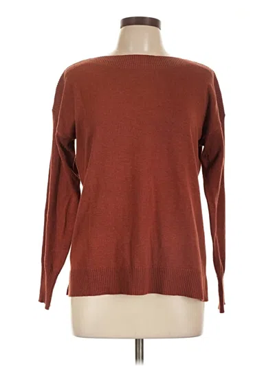 Pre-owned Pink Clover Pullover Sweater In Brown