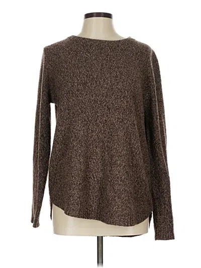 Pre-owned Pink Clover Pullover Sweater In Brown