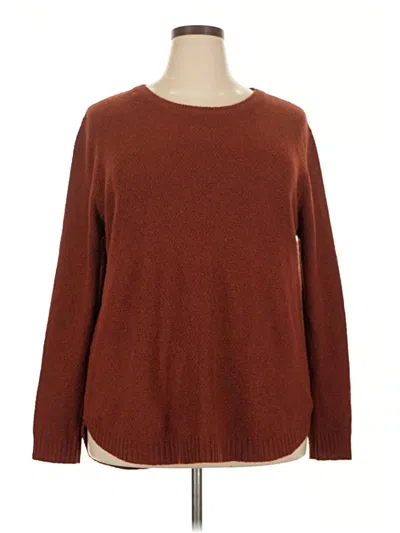 Pre-owned Pink Clover Pullover Sweater In Brown
