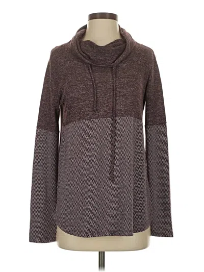 Pre-owned Pink Clover Pullover Sweater In Brown