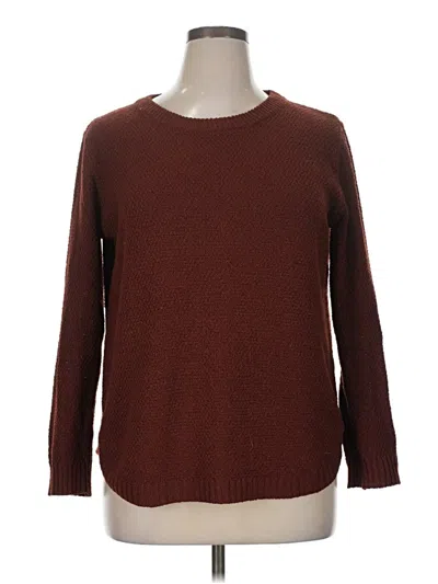 Pre-owned Pink Clover Pullover Sweater In Brown