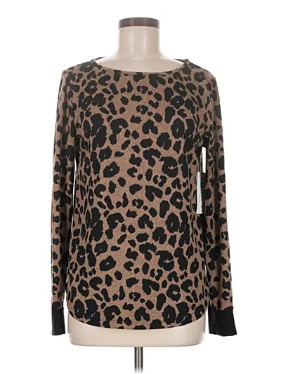Pre-owned Pink Clover Pullover Sweater In Brown