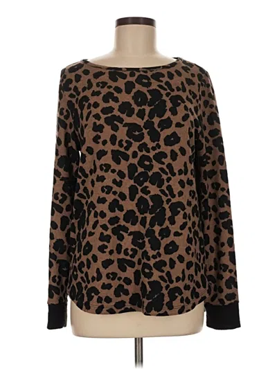 Pre-owned Pink Clover Pullover Sweater In Brown