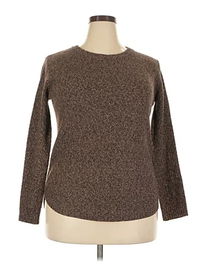 Pre-owned Pink Clover Pullover Sweater In Brown
