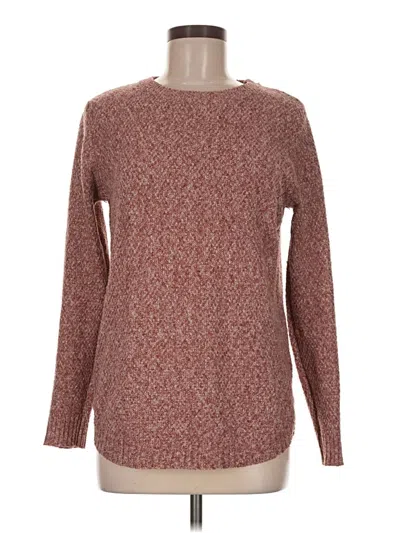 Pre-owned Pink Clover Pullover Sweater In Burgundy
