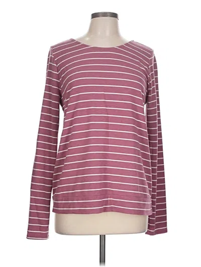 Pre-owned Pink Clover Pullover Sweater In Burgundy