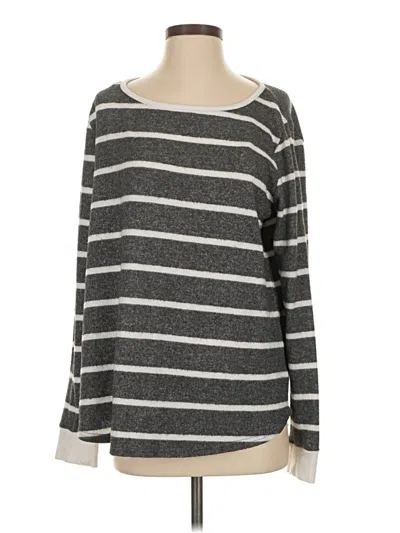 Pre-owned Pink Clover Pullover Sweater In Gray
