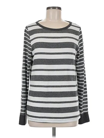 Pre-owned Pink Clover Pullover Sweater In Gray