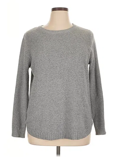 Pre-owned Pink Clover Pullover Sweater In Gray