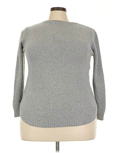 Pre-owned Pink Clover Pullover Sweater In Gray