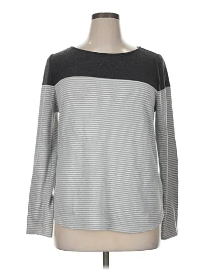 Pre-owned Pink Clover Pullover Sweater In Gray