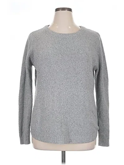 Pre-owned Pink Clover Pullover Sweater In Gray