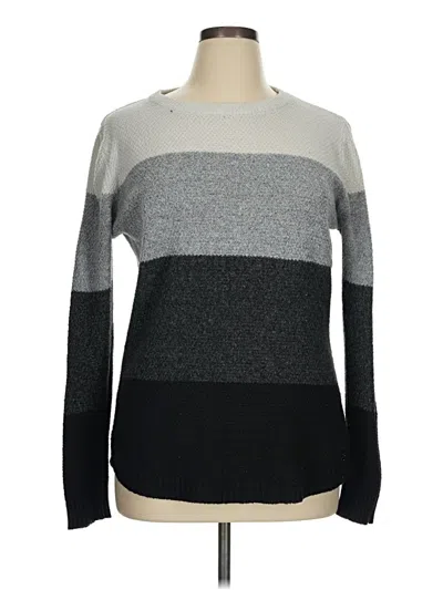 Pre-owned Pink Clover Pullover Sweater In Gray