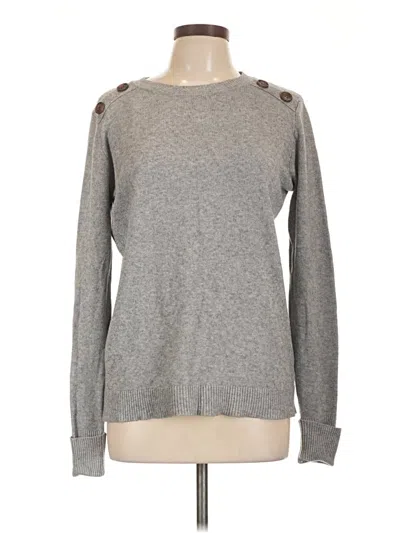 Pre-owned Pink Clover Pullover Sweater In Gray