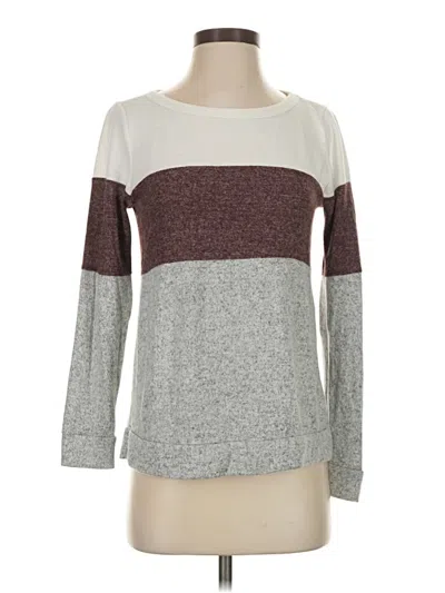 Pre-owned Pink Clover Pullover Sweater In Gray