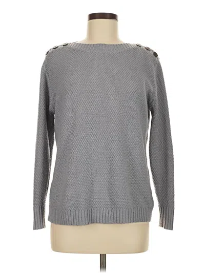 Pre-owned Pink Clover Pullover Sweater In Gray