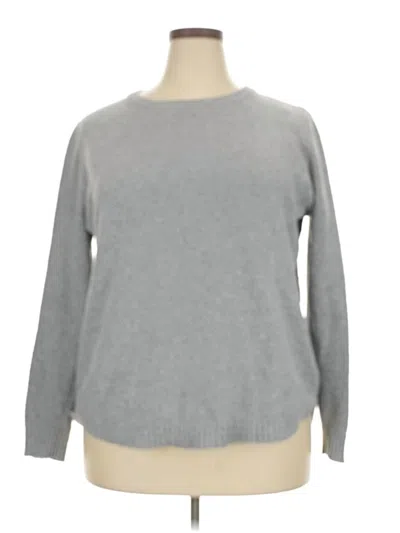 Pre-owned Pink Clover Pullover Sweater In Gray