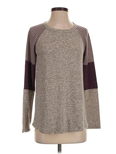 Pre-owned Pink Clover Pullover Sweater In Gray