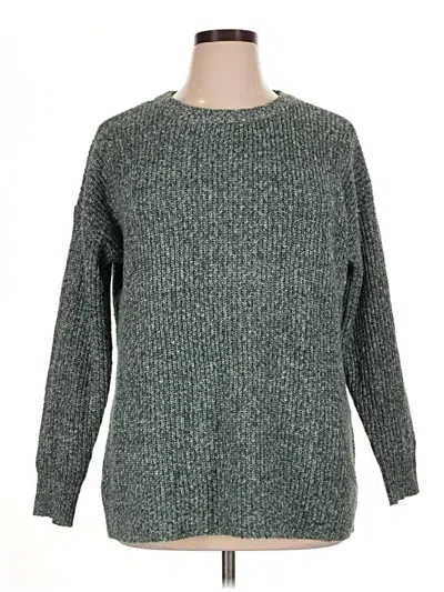 Pre-owned Pink Clover Pullover Sweater In Gray
