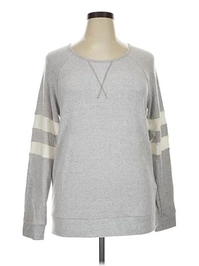 Pre-owned Pink Clover Pullover Sweater In Gray