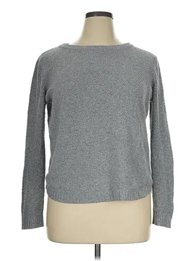 Pre-owned Pink Clover Pullover Sweater In Gray