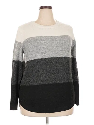 Pre-owned Pink Clover Pullover Sweater In Gray