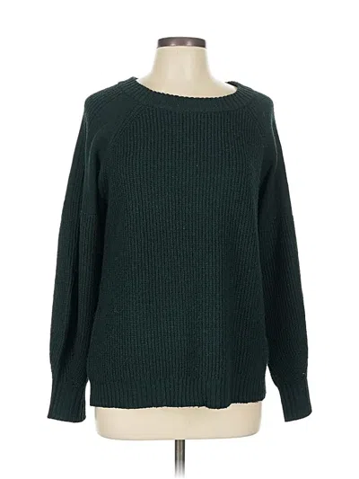 Pre-owned Pink Clover Pullover Sweater In Green