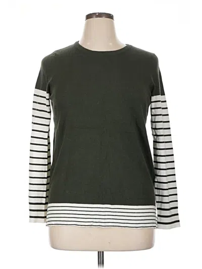 Pre-owned Pink Clover Pullover Sweater In Green