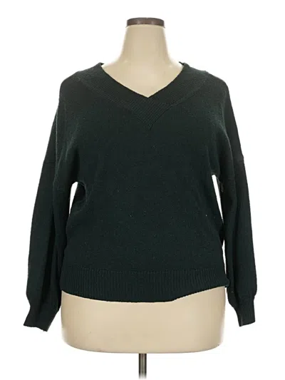 Pre-owned Pink Clover Pullover Sweater In Green