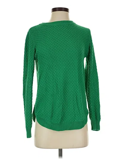 Pre-owned Pink Clover Pullover Sweater In Green