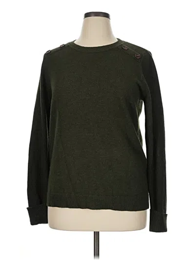 Pre-owned Pink Clover Pullover Sweater In Green