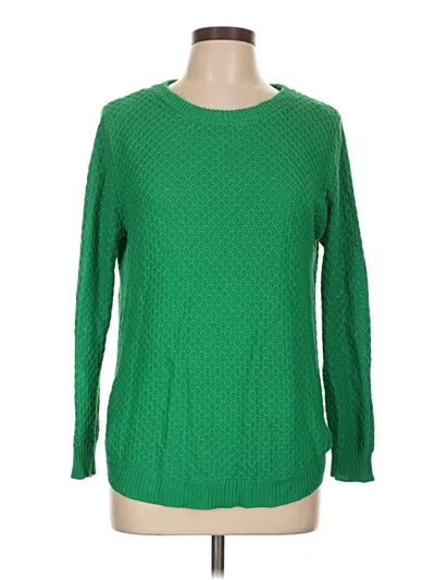 Pre-owned Pink Clover Pullover Sweater In Green