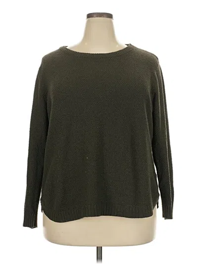 Pre-owned Pink Clover Pullover Sweater In Green