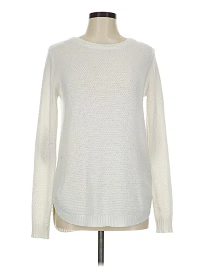Pre-owned Pink Clover Pullover Sweater In Ivory