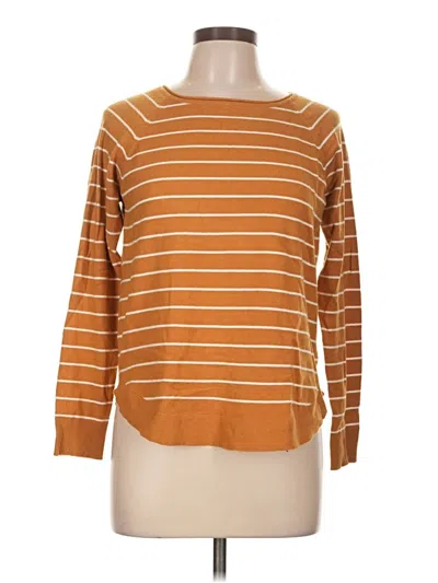 Pre-owned Pink Clover Pullover Sweater In Orange