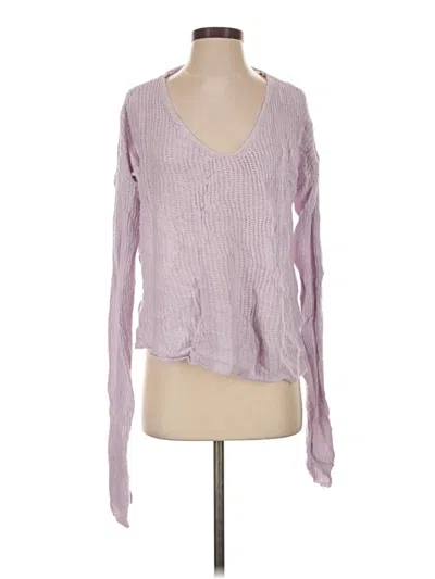 Pre-owned Pink Clover Pullover Sweater In Purple