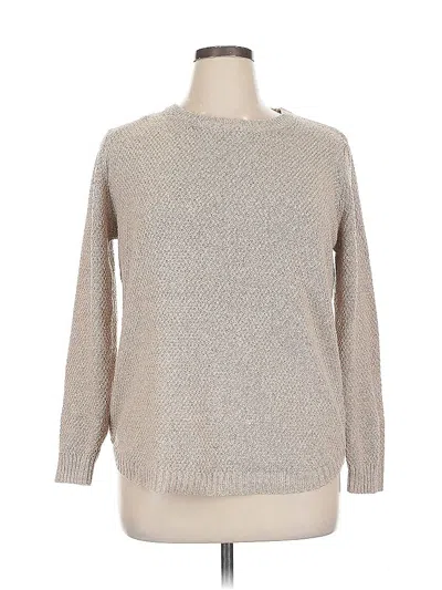 Pre-owned Pink Clover Pullover Sweater In Silver