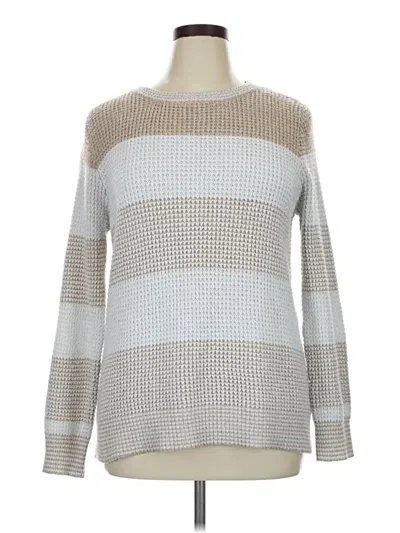 Pre-owned Pink Clover Pullover Sweater In Silver